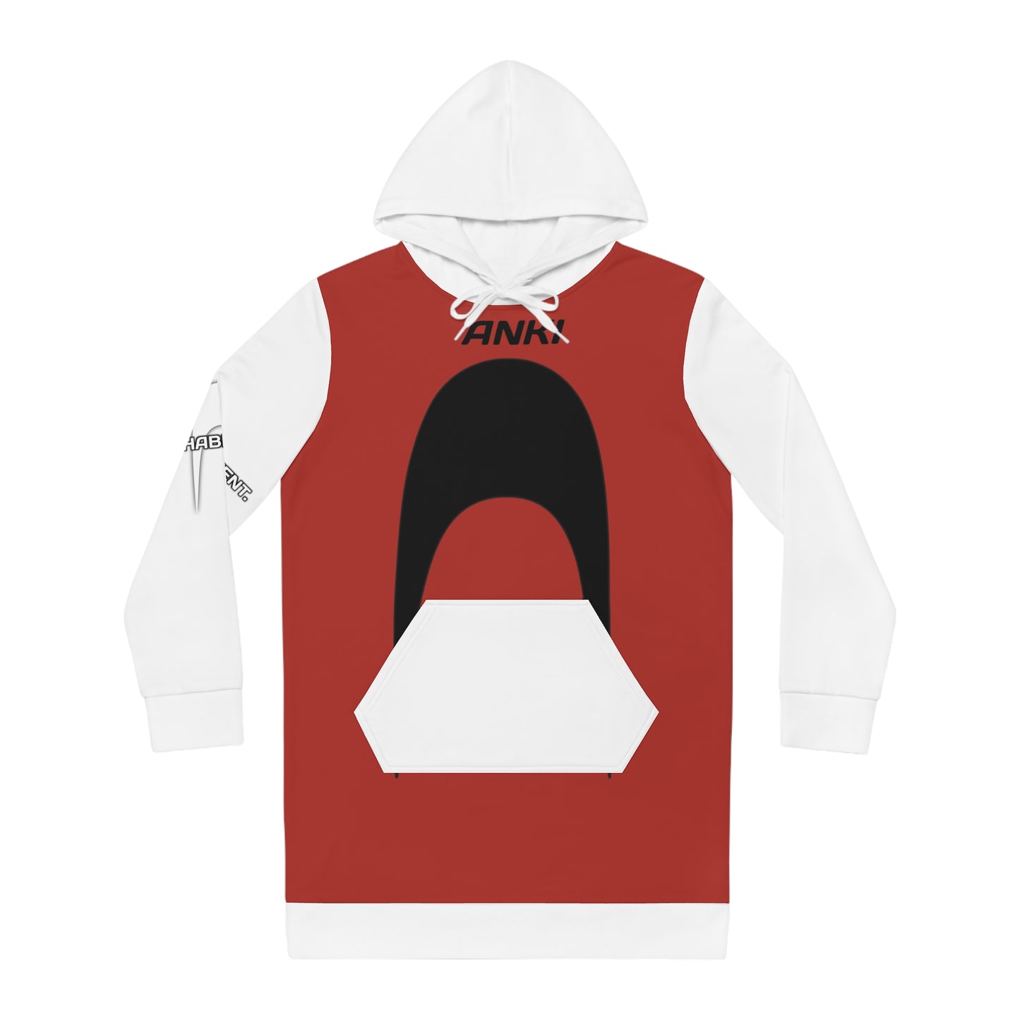 Anki Vibrant Abstract ueHoodie Dress