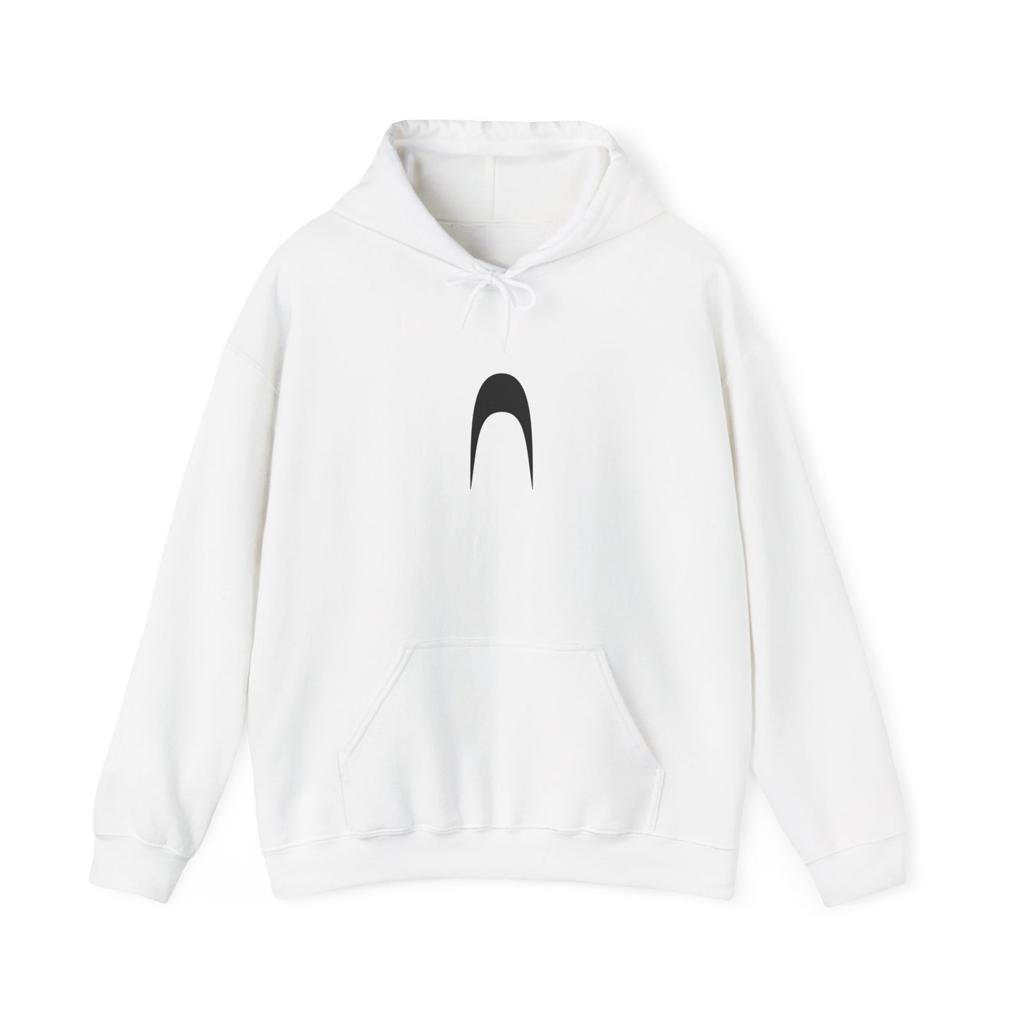 Anki Minimalist White Hoodie