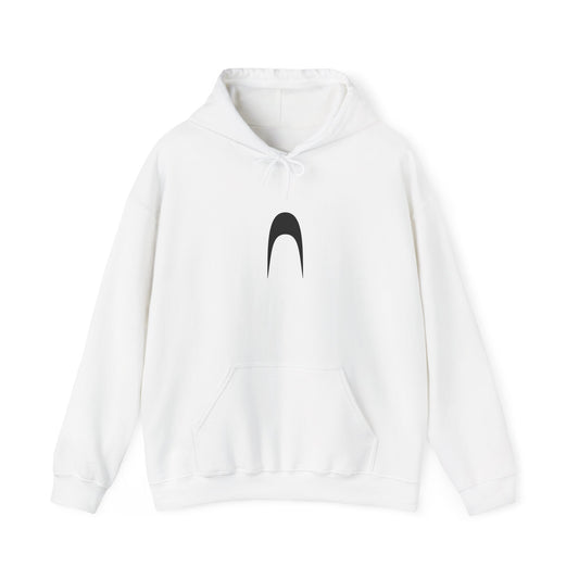 Anki Minimalist White Hoodie